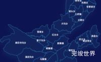 echarts临夏回族自治州临夏县geoJson地图地图下钻展示演示实例